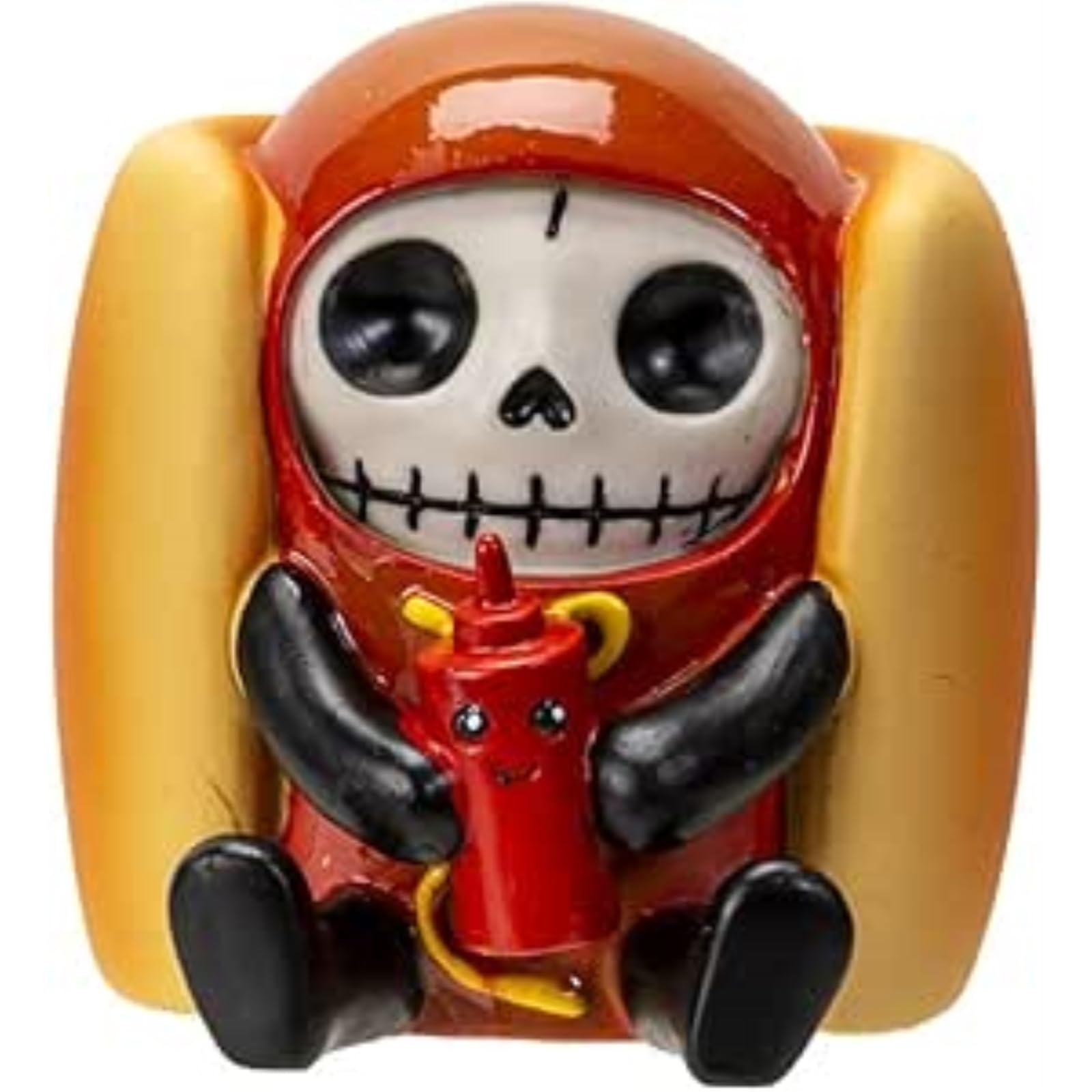 Amazon.com: Furrybones Frank Skeleton Hotdog Complete with his